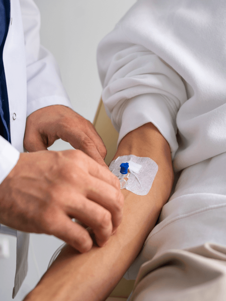 IV drip therapy consultation at The One Clinic Leicester