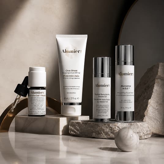 Alumier MD medical-grade skincare products